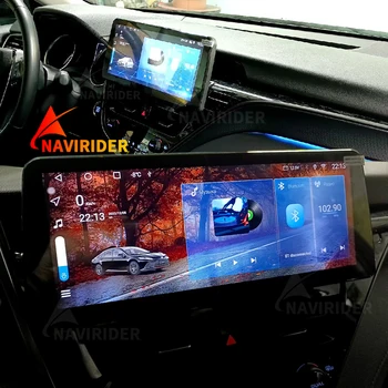 12,3-инчов Екран За Toyota Camry 2021 2022 Автомобилен Мултимедиен Плейър GPS Навигация Радио Android 13 8 + 128G Carplay DSP Звук