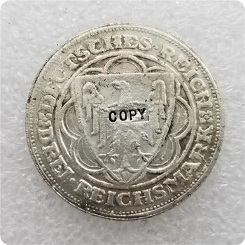 1927-Берлин мента Германия КОПИЕ от монети, марки 3 възпоменателни монети-реплики на монети, медали, монети за колекционери