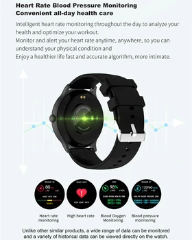 2023 Нови умни часовници с гласови разговори, дамски ръчни часовници с пълен сензорен екран и потребителски циферблат, водоустойчив умни часовници за Android и IOS