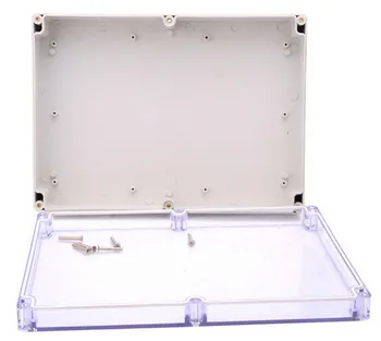 290*210*60 mm Водоустойчива кутия от ABS-пластмаса, прозрачен капак, ел. разпределителните скоростна, кутия за инструменти, кутия за бутони