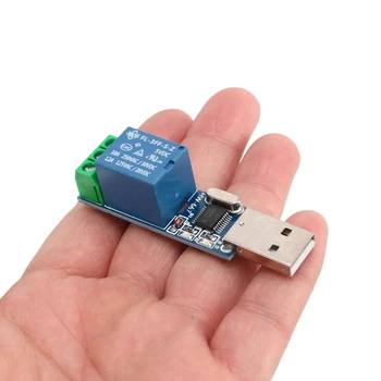 3X LCUS - Тип 1 USB Релеен модул USB Intelligent Switch Control