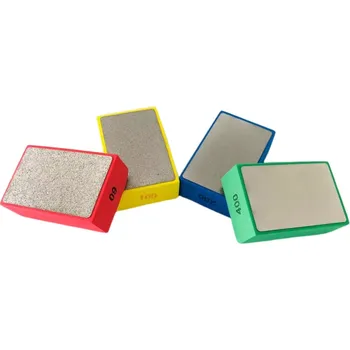 95x60 мм Диамантени полиращи ръчни накладки за плочки, Стъкло, Абразивни шлайфане на блок, Камък, Мрамор, Керамика, Абразивни шлайфане диск