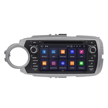 Carplay 2 DIN 2012 2013 2014 2015 За Toyota Yaris Android 10 Мултимедиен Плеър за Видео Аудио Радиоприемник GPS Главното Устройство Стерео