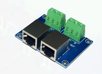 DMX512 3-пинов адаптер за RJ-45, 3P конвертори табела, RJ-45, използвате DMX контролер