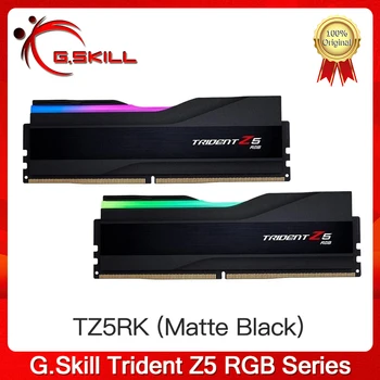 G. Skill Trident Z5 серия RGB (Intel XMP) 288-Пинов SDRAM DDR5 1,35 В 5600 6000 Mhz Mhz 6400 Mhz 6600 Mhz в Двуканална десктоп памет