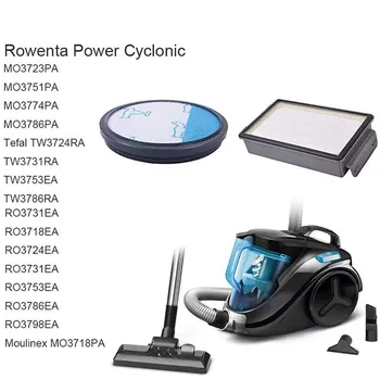 HEPA-филтър за Rowenta RO3715 RO3759 RO3798 RO3799 за Moulinex за TEFAL Аксесоари за робота-прахосмукачка преносим комплект