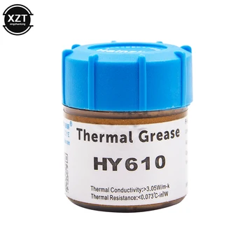 HY610 20 грама силикон съставката термопаста Токопроводящая лубрикант Радиатор за процесора GPU, Чипсет Лаптоп Cooling Златни