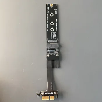 M. 2 M ключ NVMe SSD до PCI-e PCIe 4x-1x удлинительный кабел m.2 такса адаптер nvme SSD поддържа PCI-E 3.0 ADT