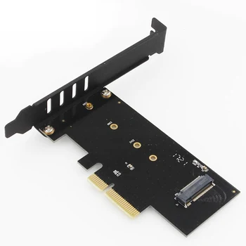 M. 2 NVMe SSD NGFF за PCIE X4 адаптер M Key интерфейс карта на Поддръжка на PCI Express 3,0x4 2230-2280 Размер M. 2 пълна скорост е добра