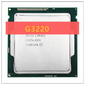 Pentium G3220 Haswell LGA 1150 Двуядрен 3,0 Ghz Кеш L3 3M HD Graphics Настолен процесор С Поддръжка на дънната платка H81