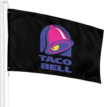 Taco Bell Здрав Висящ банер за декорация на Градината у дома, флаг 3x5 фута