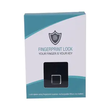  USB Акумулаторна умен биометрични заключване за пръстови отпечатъци, система за заключване за кутия без ключ, пръстов отпечатък, противоугонный заключване за файл