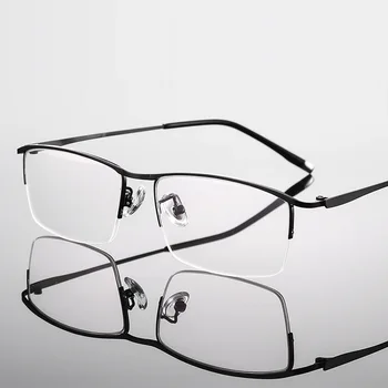 Vintage слънчеви очила за късогледство, за жени и мъже, метална дограма, бизнес очила, оптични очила за късогледство рецепта, диоптрийные очила