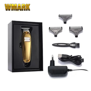 WMARK NG-2021 Акумулаторна машинка за подстригване за коса за мъже, професионална електрическа машина за подстригване, мъжки машина за подстригване на коса във фризьорски салон