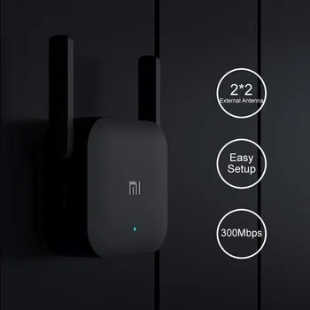 Xiaomi Mi WiFi Pro 300M 2,4 G Мрежа, Удължител за Ретранслатор Усилвател Рутер удължителен кабел Мощност Roteador 2 Антена за Маршрутизатор Домашен Офис