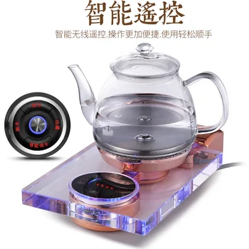 Автоматична кафемашина с долната вода За варене на чай на масата Специална постоянна температура Вграден кристал чай Чаена печка