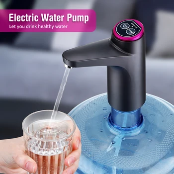 Автоматично дозиране система на водата, помпа за вода 19 литра, интелигентни електрически галлоновый помпа, приспособления за пиене, къщи, преносима USB зареждане с шнорхел