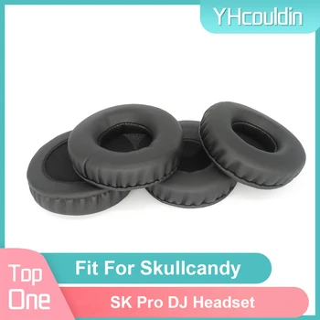 Амбушюры за Skullcandy SK Pro DJ Слушалки, слушалки в ушите, меки възглавнички от изкуствена пяна, амбушюры черен цвят