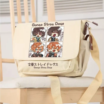 Аниме Игра Bungo Бездомни Кучета Накахара Дъх Холщовая чанта-месинджър за cosplay, студентски пътна чанта на рамото, ежедневна чанта, коледни подаръци
