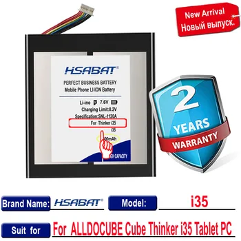 Батерия HSABAT Thinker i35 6500 ма за ALLDOCUBE Cube Thinker i35 Tablet PC Kubi Нова Опаковка от 10 Линии + Штекерные на Батерията