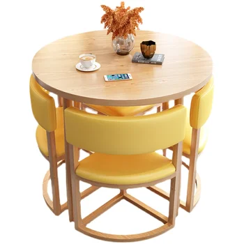 ГГ, Маса за преговори и стол, комбинация, магазин за чай с мляко, Масичка и стол за почивка