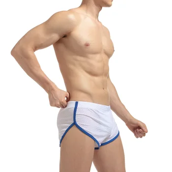 дишащи бански костюми за мъже бързо съхнещи мъжки бански с ниска засаждане мъжки бански за плуване секси мъжки шорти за плуване лидер в продажбите