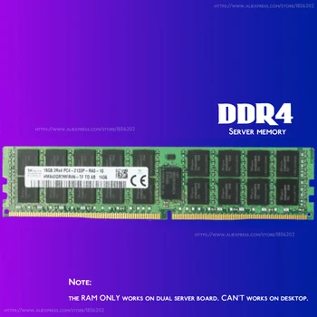 Дънна платка HUANANZHI F8 X99 с процесор Intel XEON E5 2690 v4 4 * 16 GB = 64 GB 2133 Mhz DDR4 REG ECC Memory Combo Kit Комплект NVME