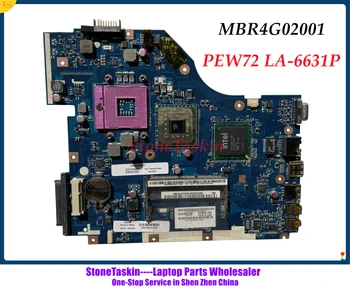 Дънната платка на лаптопа StoneTaskin PEW72 LA-6631P за ACER 5336 5736 5736z серия MBR4G02001 дънна Платка GL40 DDR3 Напълно тестван