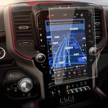 За Dodge Ram 2019 2020 2021 1500 2500 3500 12- - Инчов авто навигация сензорен дисплей от закалено стъкло, защитно фолио