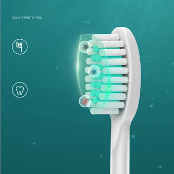Звукова електрическа четка за зъби за възрастни и деца, ултразвукова автоматично вибратор, избелващ IPX7 водоустойчив, с 3 щеточными глави, Тип на батерията