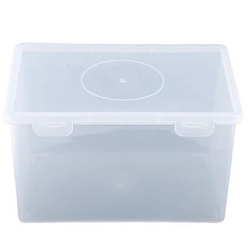 Кутия за съхранение на маски прозрачен Пластмасов контейнер за съхранение, Чист органайзер