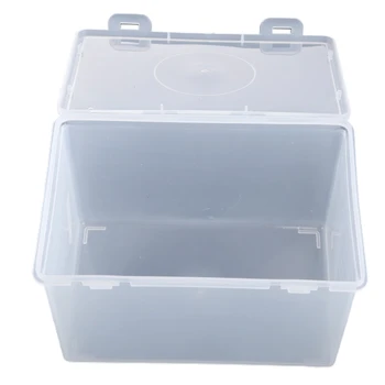 Кутия за съхранение на маски прозрачен Пластмасов контейнер за съхранение, Чист органайзер