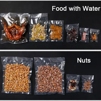 Кухненски пакети за вакуум опаковане на хранителни продукти за дълго съхранение