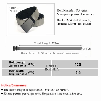 Луксозен метален еластичен мъжки колан с въртяща се ключалка, две страни, различни цветове, Тактически колан, каубойски еластичен колан за лов на открито