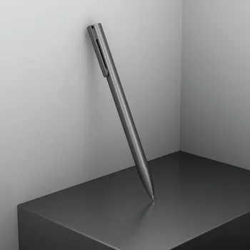Метална писалка за означения BEIFA, гел писалка 0,5 мм, въртящи се бизнес химикалки, елегантен тънък алуминиев, офис-канцеларски материали, ученически пособия