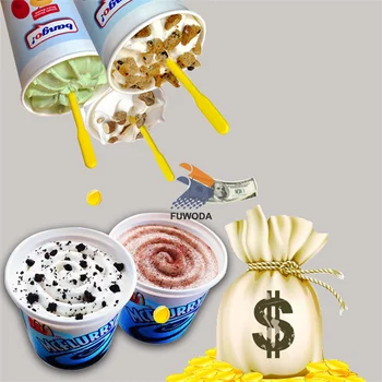Миксер за сладолед с реверсивным чаша, Машина за приготвяне на сладолед, Търговска Миксер, Шейкър за сладолед машина Blizzard