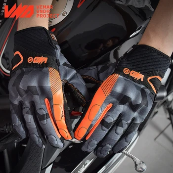 Мотоциклетни ръкавици VND, летни мъжки, дамски ръкавици за мотокрос, Ръкавици за каране на мотор със защита от падане, Велосипедни ръкавици за сензорен екран