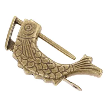 Най-старите китайски заключване, Бижутериен издълбани заключване под формата на риба с ключ