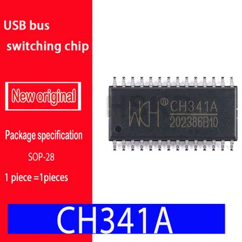 Нов оригинален чип смяна на гуми USB spot CH341A СОП - 28 CH341-това е чип преобразуване на USB шина, осигуряваща UART, порт за принтер