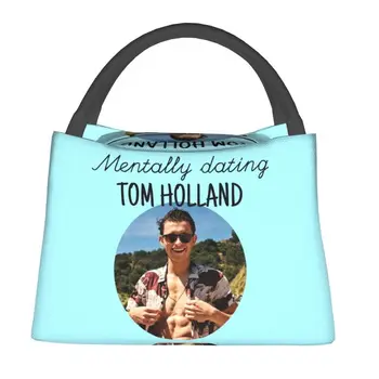 Обичай Ментални чанти за обяд Tom Holland, дамски Чанти-охладители, Термоизолированные Кутии за обяд и за офис пътувания