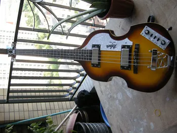 Опушен цвят, 4-струнен Бас китара, Цигулка BB2, Електрическа китара, бас китара 9yue3