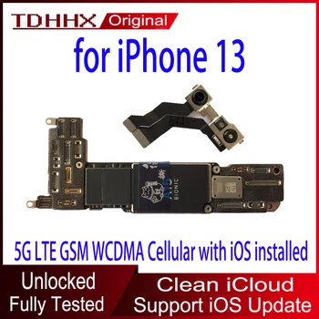 Оригинална Логическа такса за iPhone 13 Pro Max дънна Платка С / Без Face ID Отключена Чиста дънната Платка Поддържа iCloud iOS Актуализация