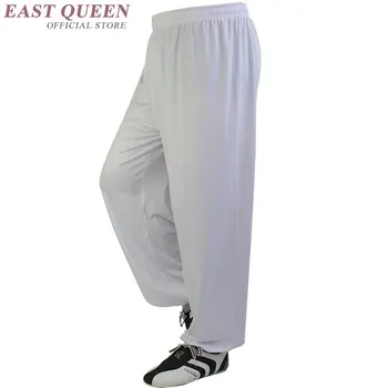 Панталони тай-чи облекло униформи-женски костюм дрехи тай-чи женски китайски стил бяло-червени панталони FF704