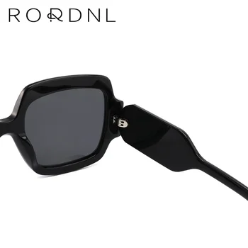 Поляризирани Слънчеви очила Дамски, търговия на едро, на едро, Италия, ацетат, квадратни слънчеви очила в рамки Оверсайз, Брандираната Антибликовая UV400