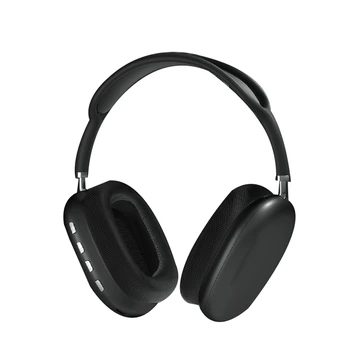 Режийни Bluetooth слушалки 5.0 Слушалки с микрофон за телефон, КОМПЮТЪР, компютър-Черен