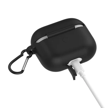 Силиконов защитен калъф за Apple AirPods 3, калъф за Bluetooth слушалки, кутия за безжично зареждане, защитен ръкав, аксесоари