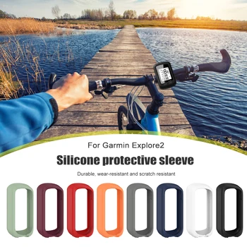 Силиконов защитен калъф за велосипед с GPS, устойчив на надраскване, нескользящий мек калъф за хронометър, измерване на скоростта, калъф за Garmin Edge 1040