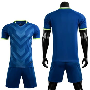 Спортен костюм за мъже, Изработени по поръчка дишащи бързо съхнещи професионални футболни тениски, Индивидуален номер на лого, комплекти форми на зрелия отбор по футбол на M-5XL