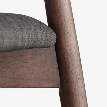 Стол за дневна в скандинавски стил, дървена дизайнерско кресло за четене в дневната, минималистичное украса спални Mobili Per La Casa