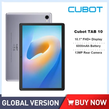 Таблети Cubot TAB 10 4 + GB 64 GB Android 11,0 Восьмиядерный 10.1-инчов FHD дисплей 6000 mah, 4G мрежа, 13-Мегапикселова Камера за обратно виждане, Преносим Таблет PC